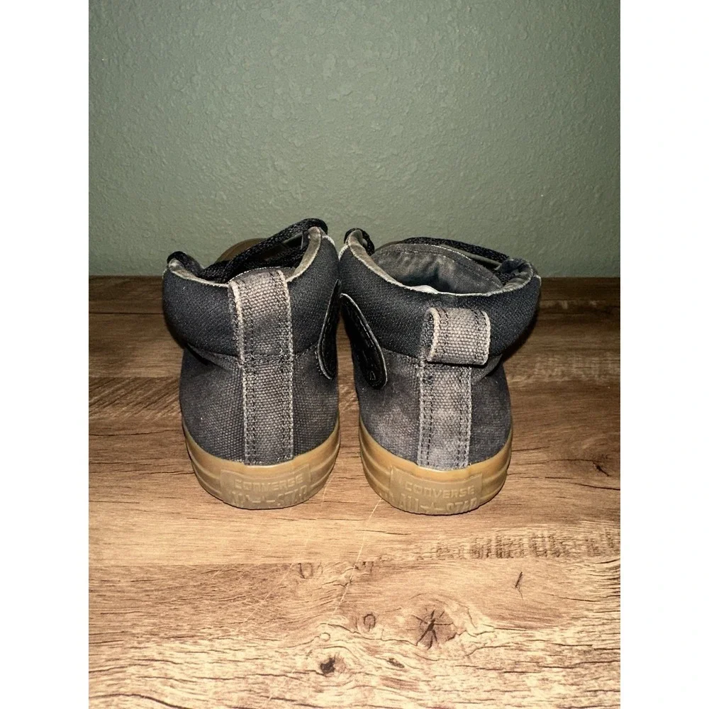 Converse Chuck Taylor All-Star Black Dark Honey Men's 5.5US Wome 7.5US Pre-Owned - Picture 4 of 9